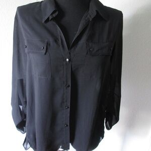 Kenneth Cole black blouse - Size small